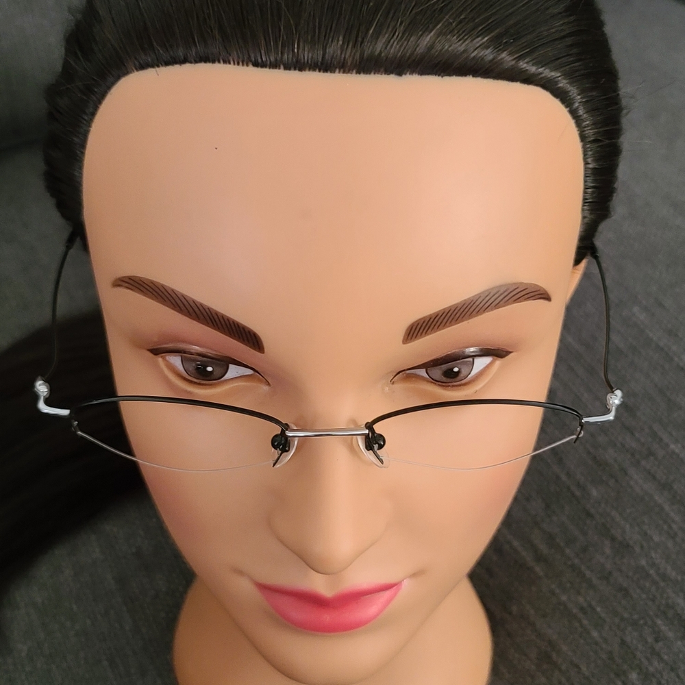 Covergirl Rimless Eyeglasses Glasses Frames - Picture 9 of 10